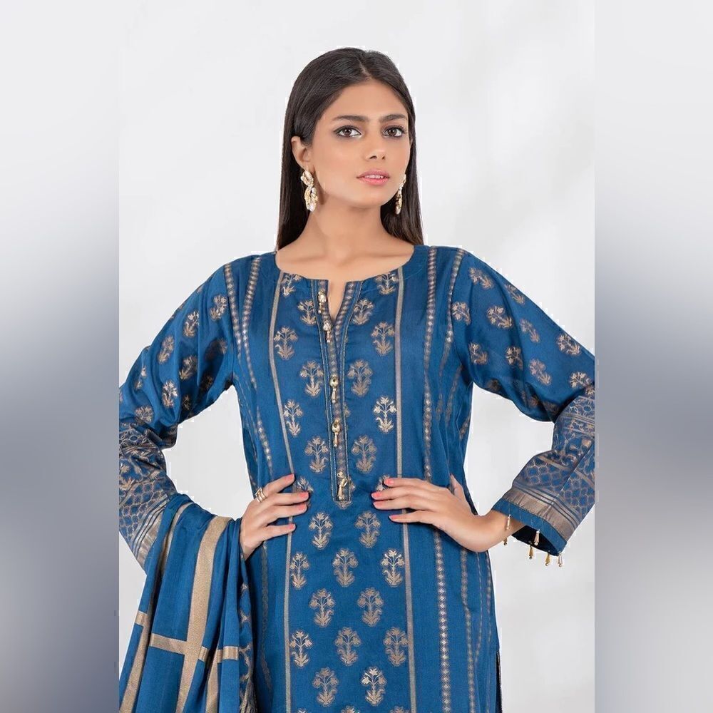 Bonanza Satrangi Jacquard 3 PIECE Shalwar Kameez